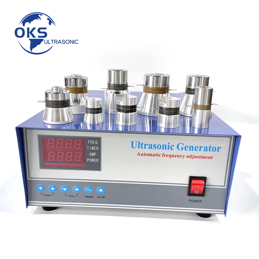 40khz 28khz 25khz Digital Ultrasonic Piezoelectric Generator 1200W For Driving Transducer