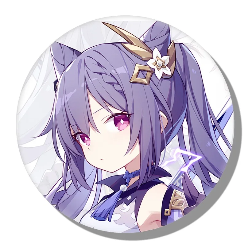 Genshin Impact Cute Badges