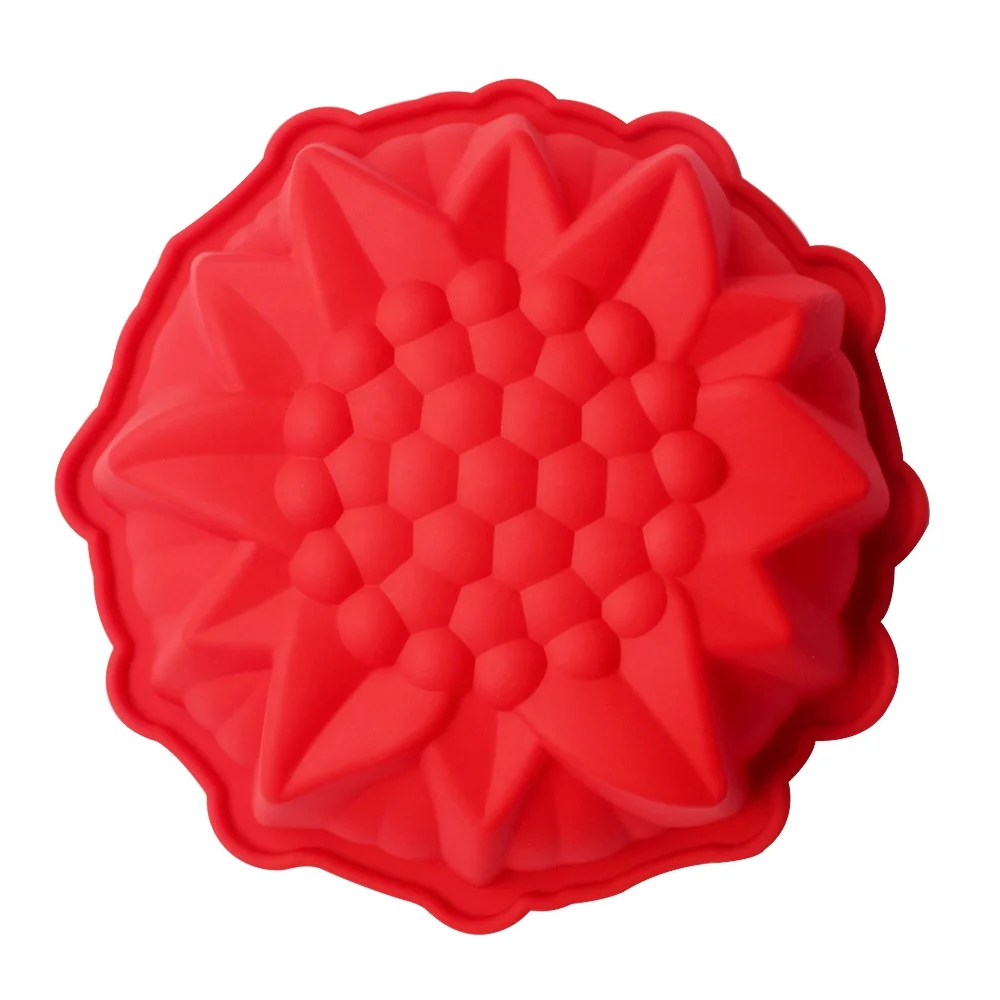 Sunflower Silicone Mold for Cake Bread Jelly Pudding Pastry Molds