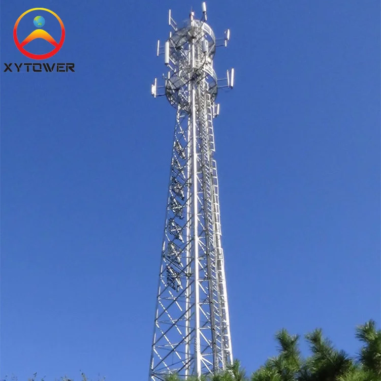 Wifi Antenna Long Range 4g Radio Self Supporting Telecommunication Tower