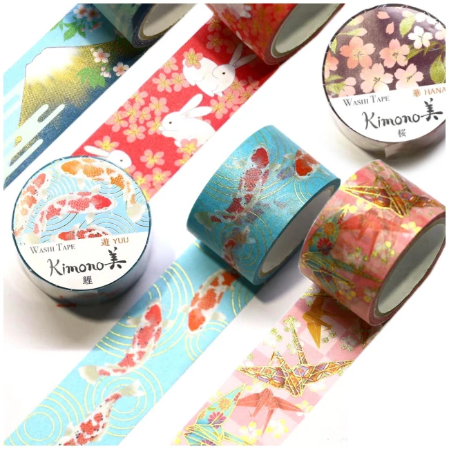 Japan unique texture washi paper custom masking tape in low price