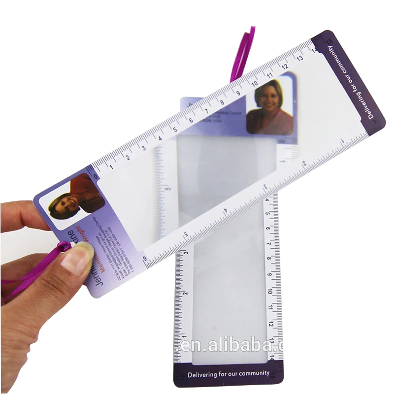 Индивидуальный дизайн, экологически чистые увеличительные стекла для книг/увеличительные стекла для книг из ПВХ