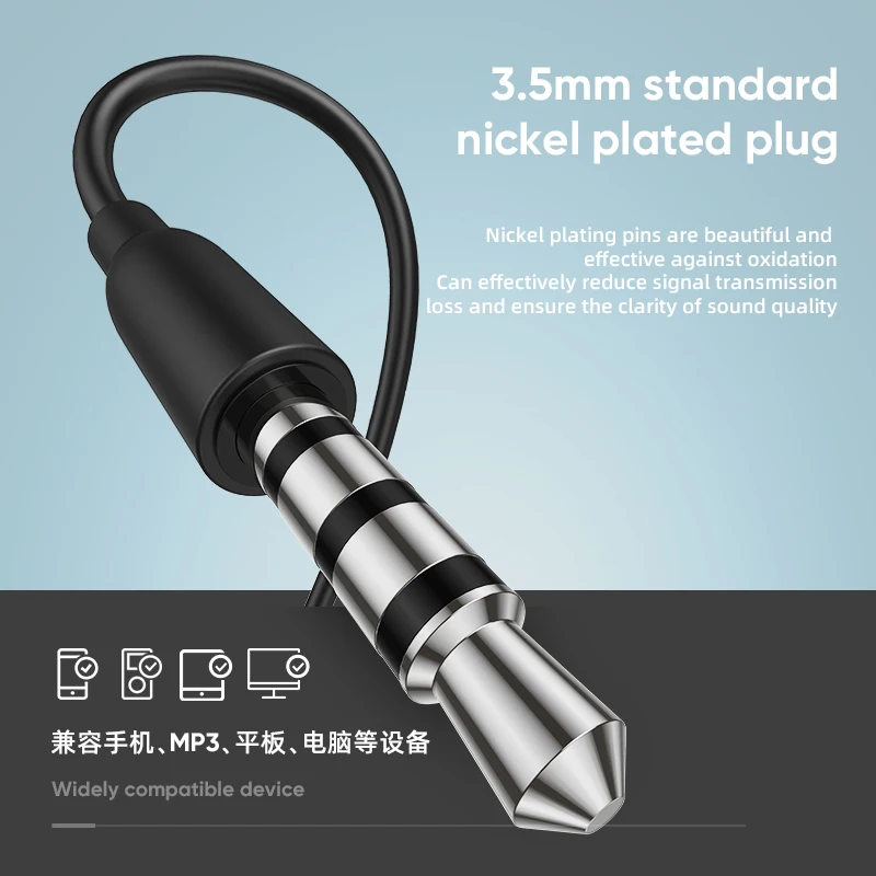 JOYROOM 2019 cell phone accessories, Guangzhou headset wired earphone for most of device