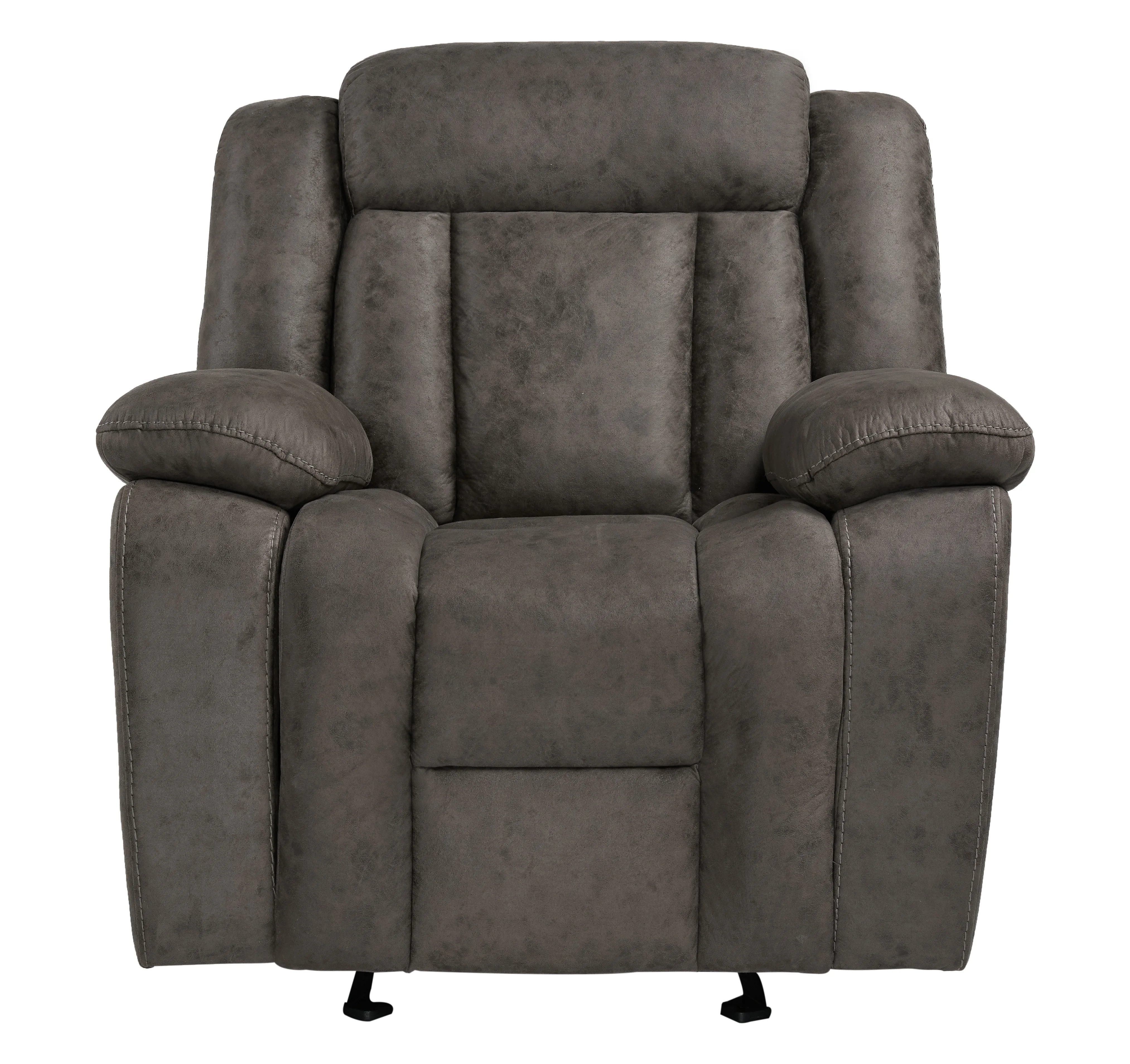 Lazy boy modern simple and comfortable cloth manual swing cheap nap single living room single recliner chair