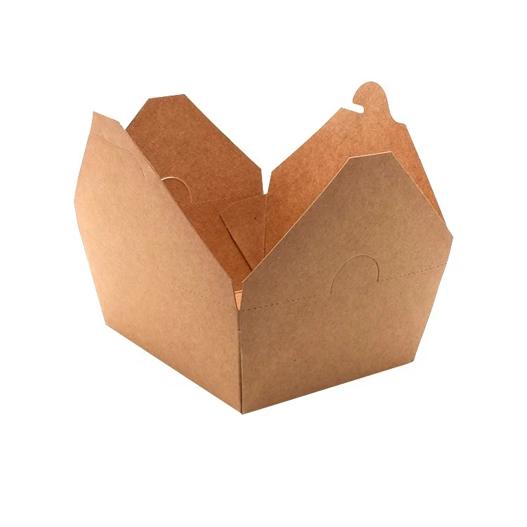 Light snack storage gym school supermarket craft paper food box frozen fresh healthy sandwich vegetable food packaging boxes