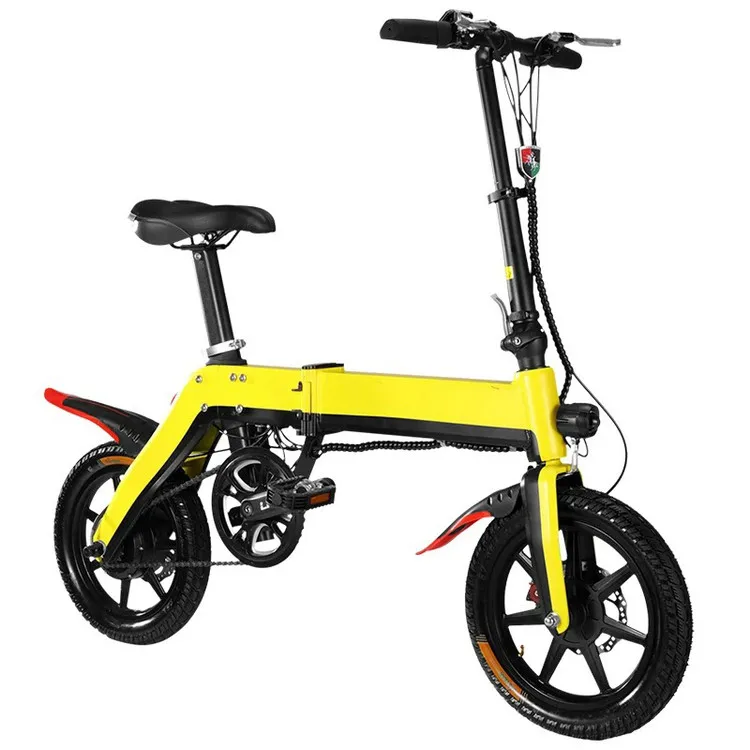 2019 New Design lightest 14 inch 36V 250W folding electric bike / bicycle with CE & EN15194 Certification