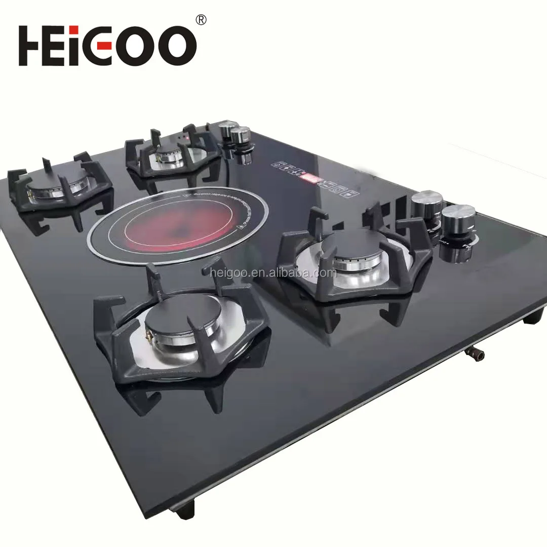 Высококачественная портативная и встроенная инфракрасная керамическая плита LPG и NG, газовая плита, автоматическая газовая плита