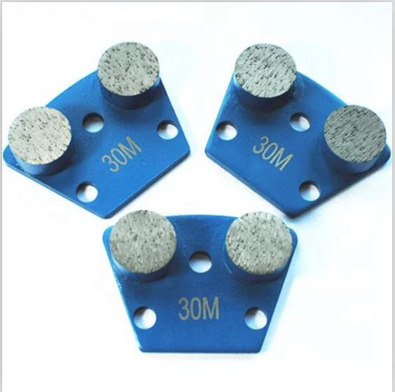 Diamond Tools Supplies , 2 Dot Segments Grinding Disk on Floor Grinders Grinding Segment