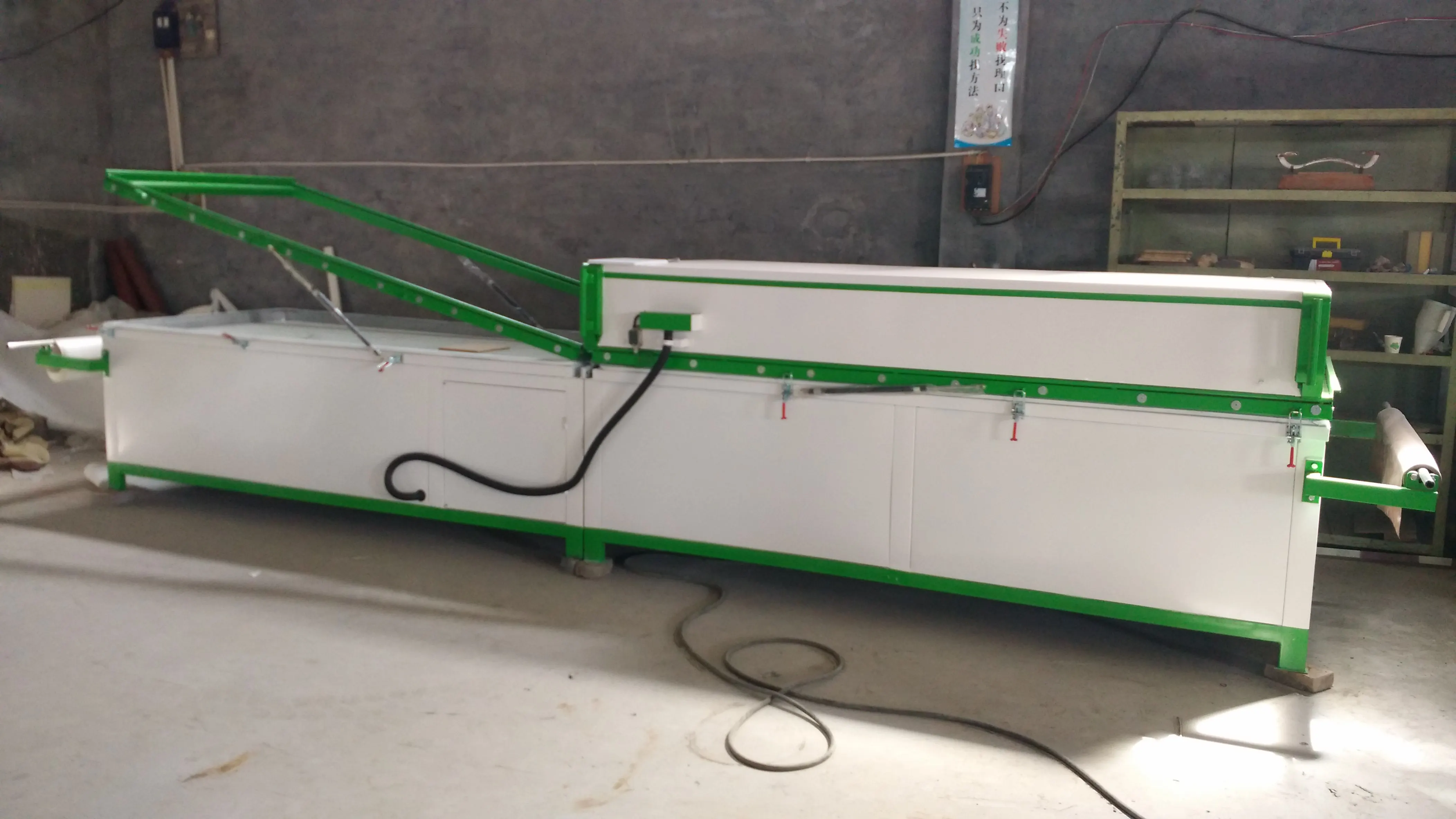 Hot Vacuum Press Laminating Machine Making Membrane Hot Press Machine 2 Tables Vacuum Forming Machine