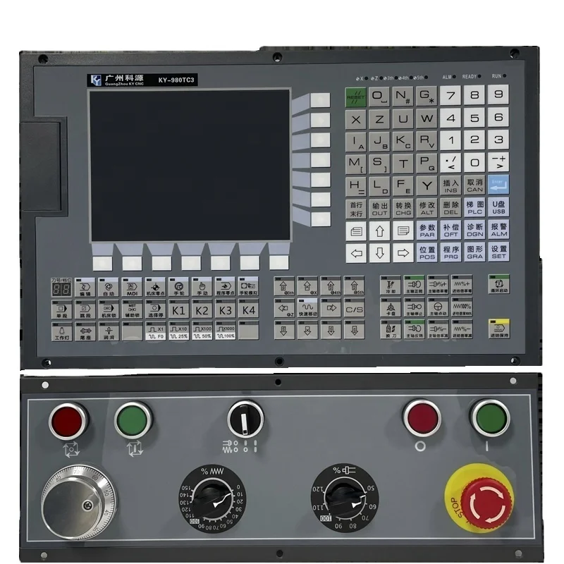 High Quality CNC Lathe Control System CNC Controller Cnc  5 Axis Controller Lathe and Turning Center 980TC3