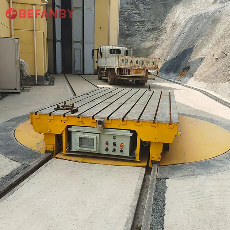 Steel welding frame pipe industry heavy machine electrical rail excellent service transfer car