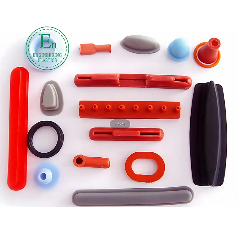 Precise  Injection Molding Moulds Company Customized Plastic  Silicone Rubber  Molded Makers Parts for  industry use
