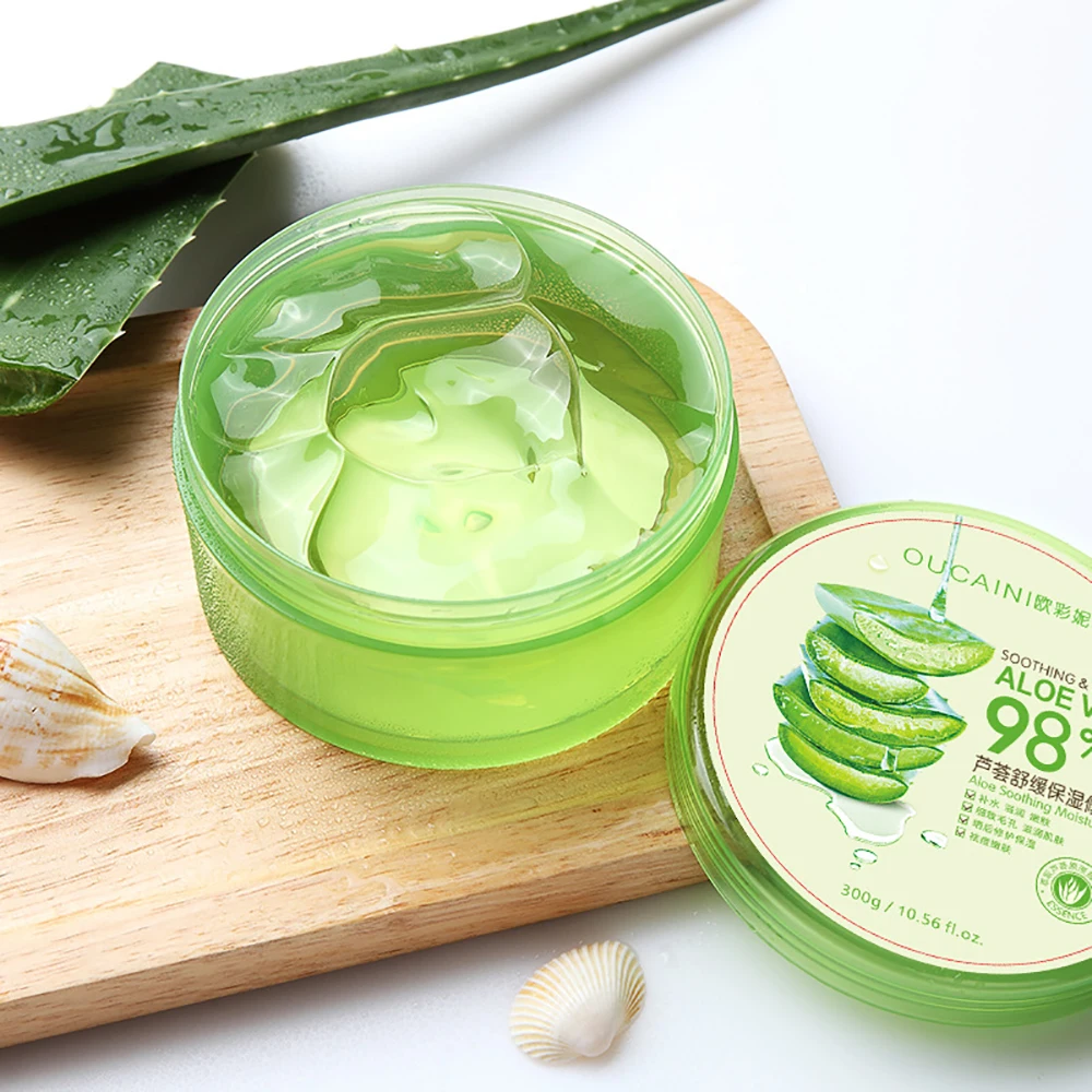 
High Quality Wholesale 100% Natural Organic Aloe Vera Gel For Face Skin Extract Sunburn Soothing Aloe Vera Gel 