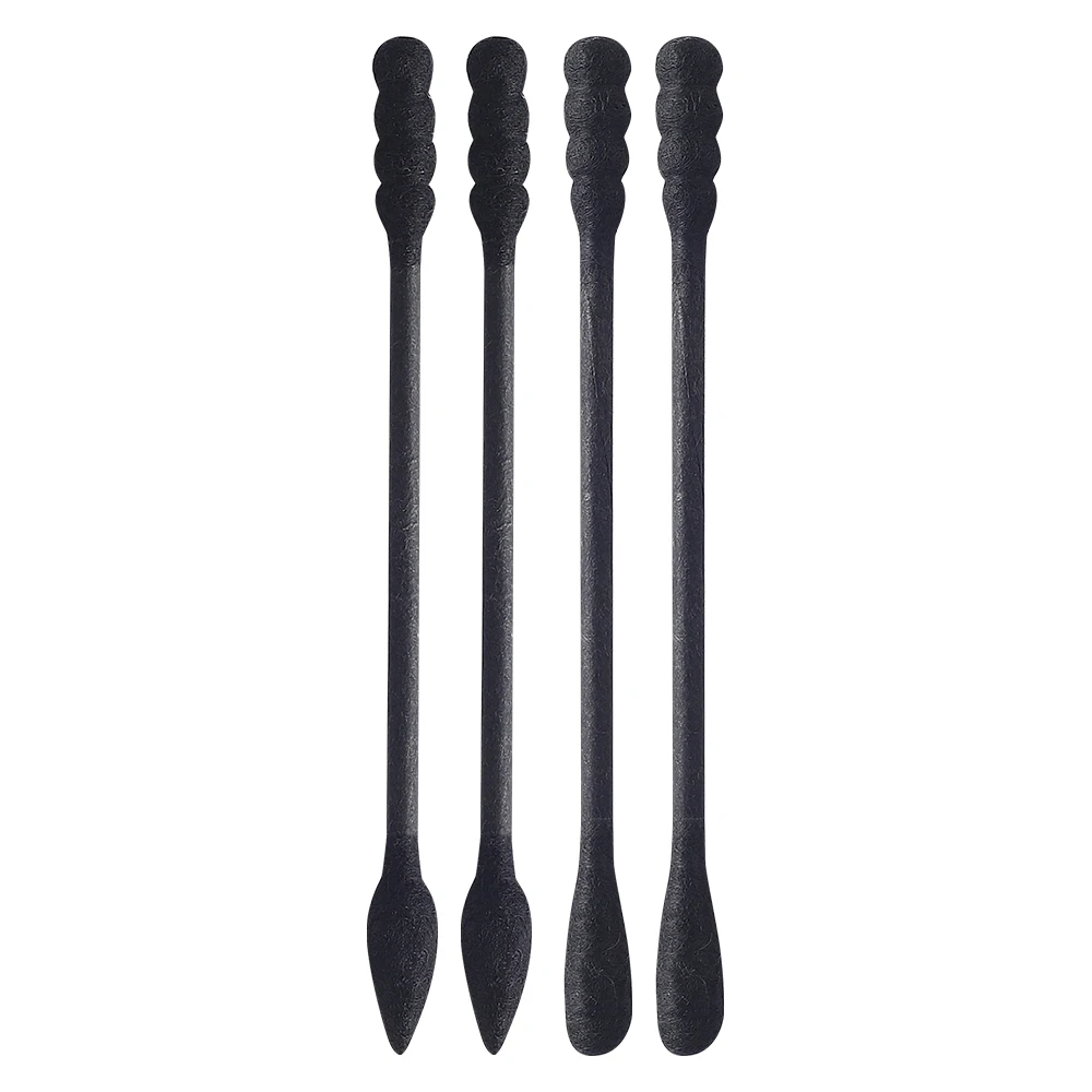 Eco Friendly 200 Pcs Disposable Double Head Bamboo Charcoal Cotton Swab Stick