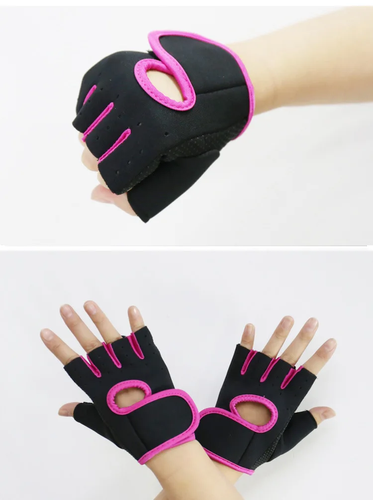 Wholesale custom logo fitness gloves
