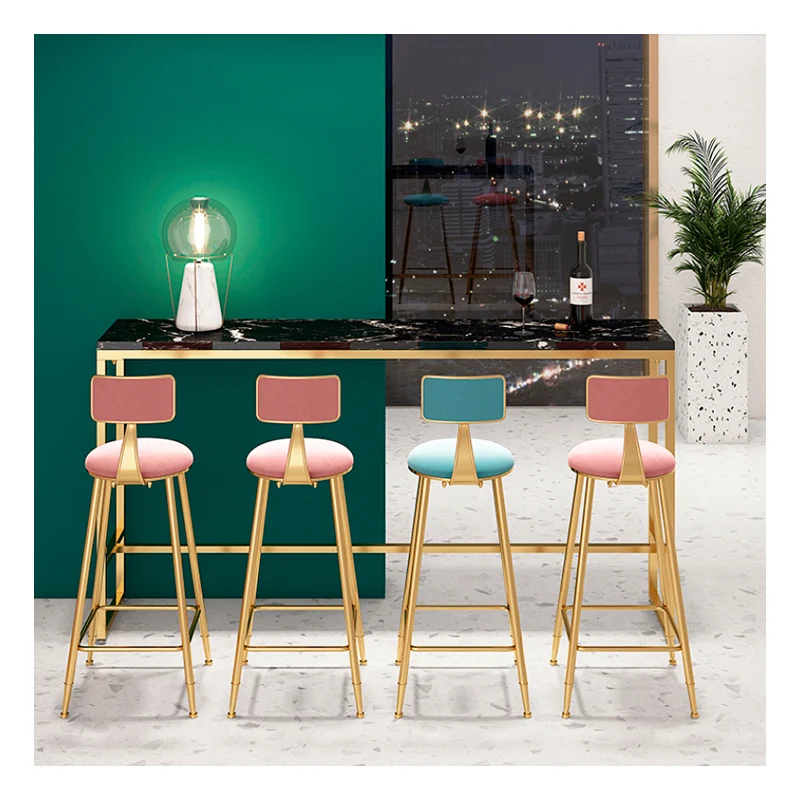 Made in China modern luxury stage marble bar bar counter