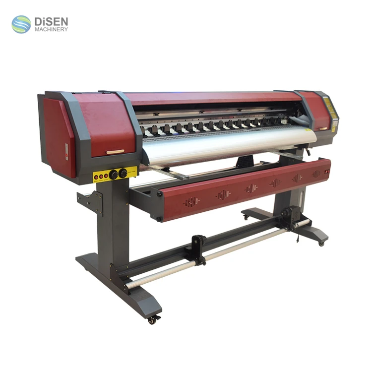 1.8m eco solvent flex banner vinyl sticker printer with DX5 head