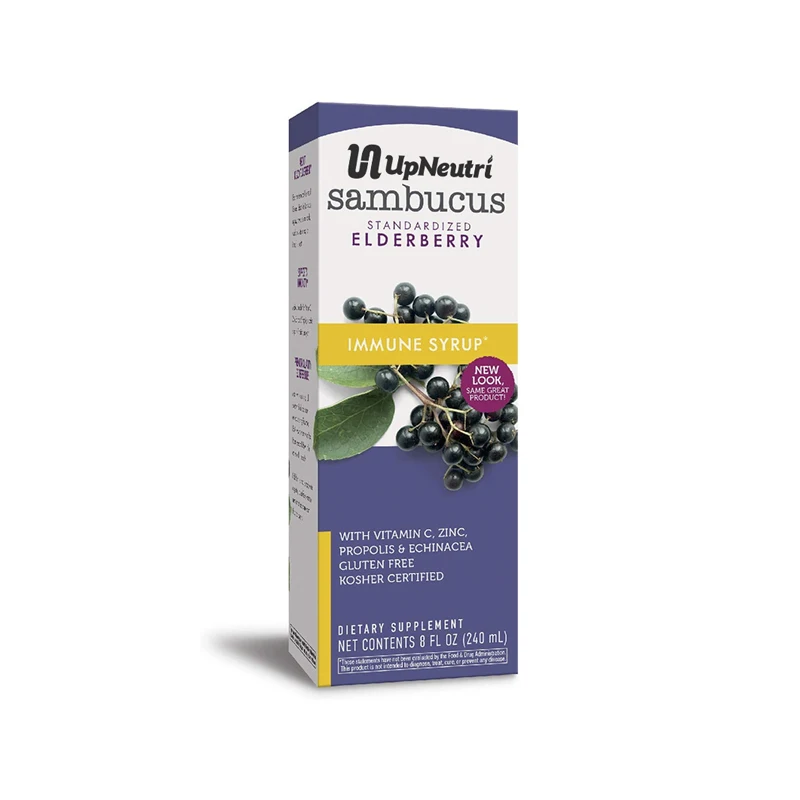 OEM/ODM with private label Immune boost Elderberry with Echinacea, Zinc, and Vitamin C oral liquid