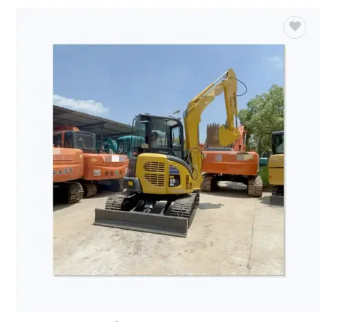 Новый экскаватор KOMATSU PC55MR цена 5 тонн 6 7 мини-экскаватор низкое рабочее время для дешевой продажи PC78-6US Komatsuu