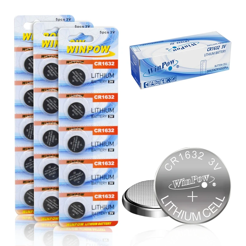 Factory Direct CR1632 Lithium Button Cell CR2032 3v Car Keys Remote Control Battery Car Toys Top Toys MSDS Musical Toys CN GUA