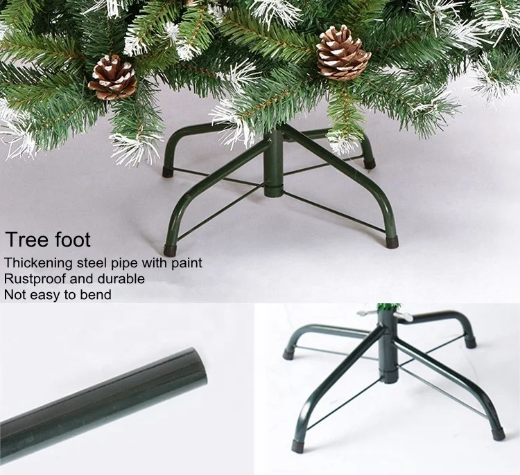 Premium Artificial PVC PE Mixed adornos de navidad Home Party Christmas Tree for Decoration Use