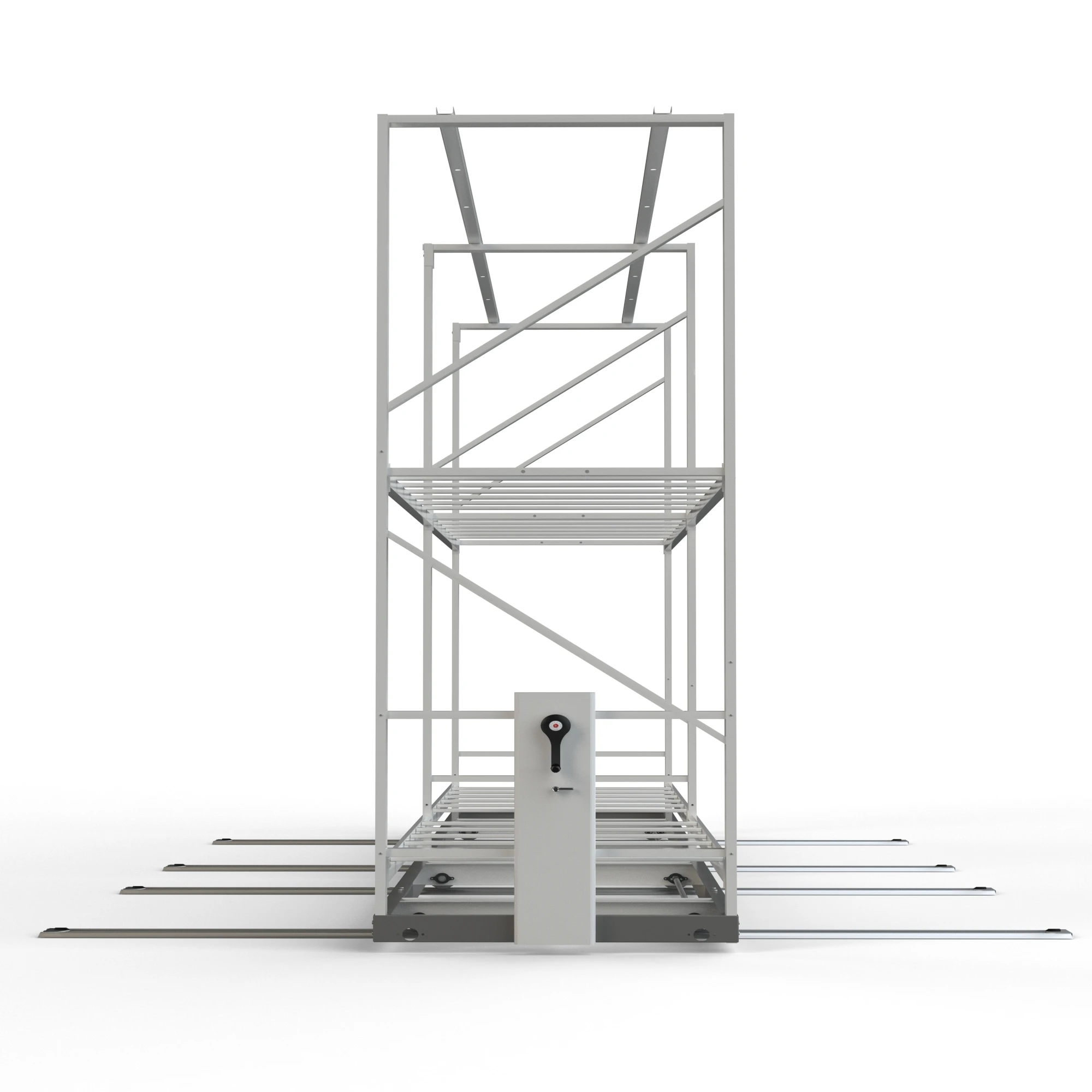 Greenhouse Mobile Hydroponic System Ebb Plant Grow Rack