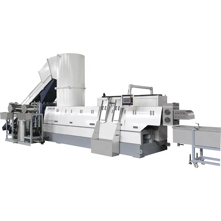 Customized Motor Long Power Pellet Making Machine,Pe Pp Pet Plastic Recycling Pellet Making Machine