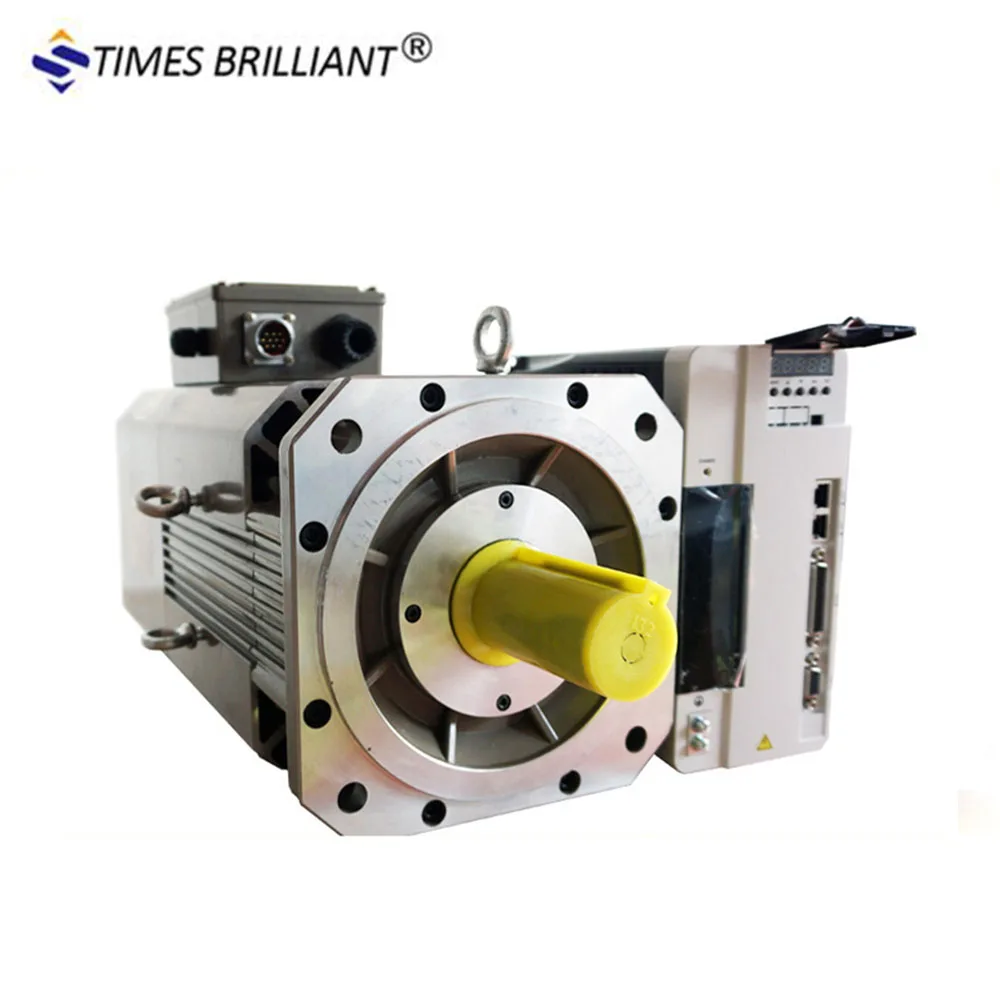 3 фазы Синусоидальная волна 380V 3.7kw 8000 об/мин сервомотор шпинделя с GTAKE драйвер с частотно-регулируемым приводом для станков с ЧПУ