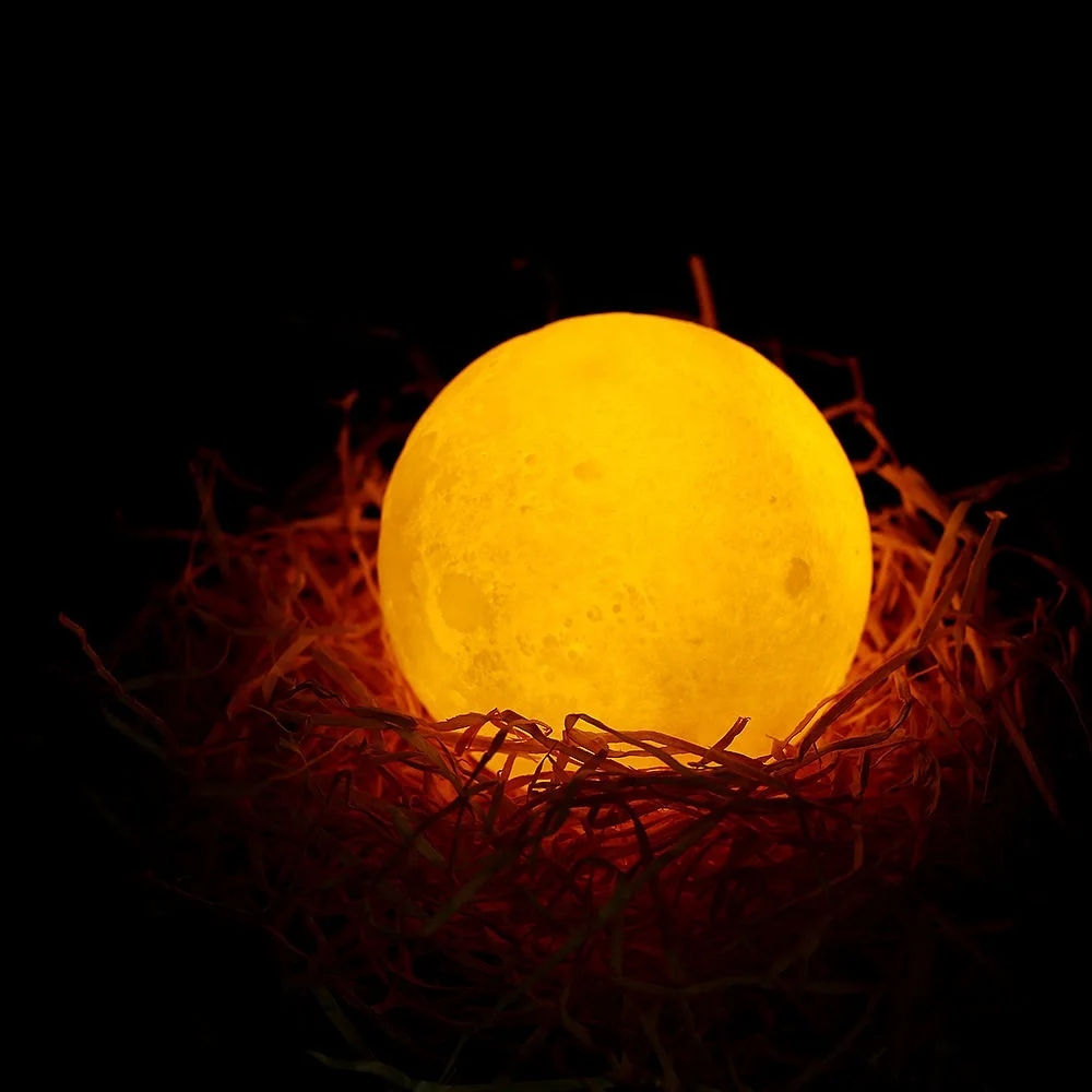 Wifi Tuya 3D Smart Led Night Moon Light Living Room Decoration Lighting Moon Magnetic Floating Table Lamp