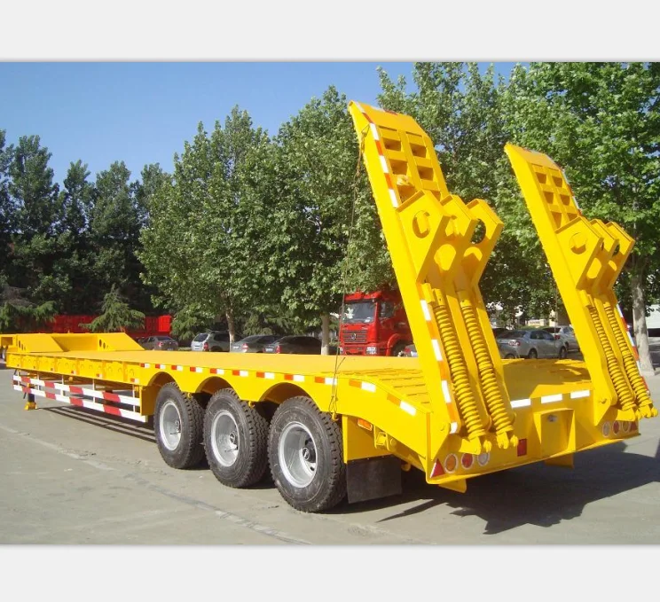 Цена по прейскуранту завода-изготовителя гидравлический выдвижной 3-х осевой 60ton «гусиная шея» низкий прицеп низкорамный 100 тонн Lowboy полуприцеп