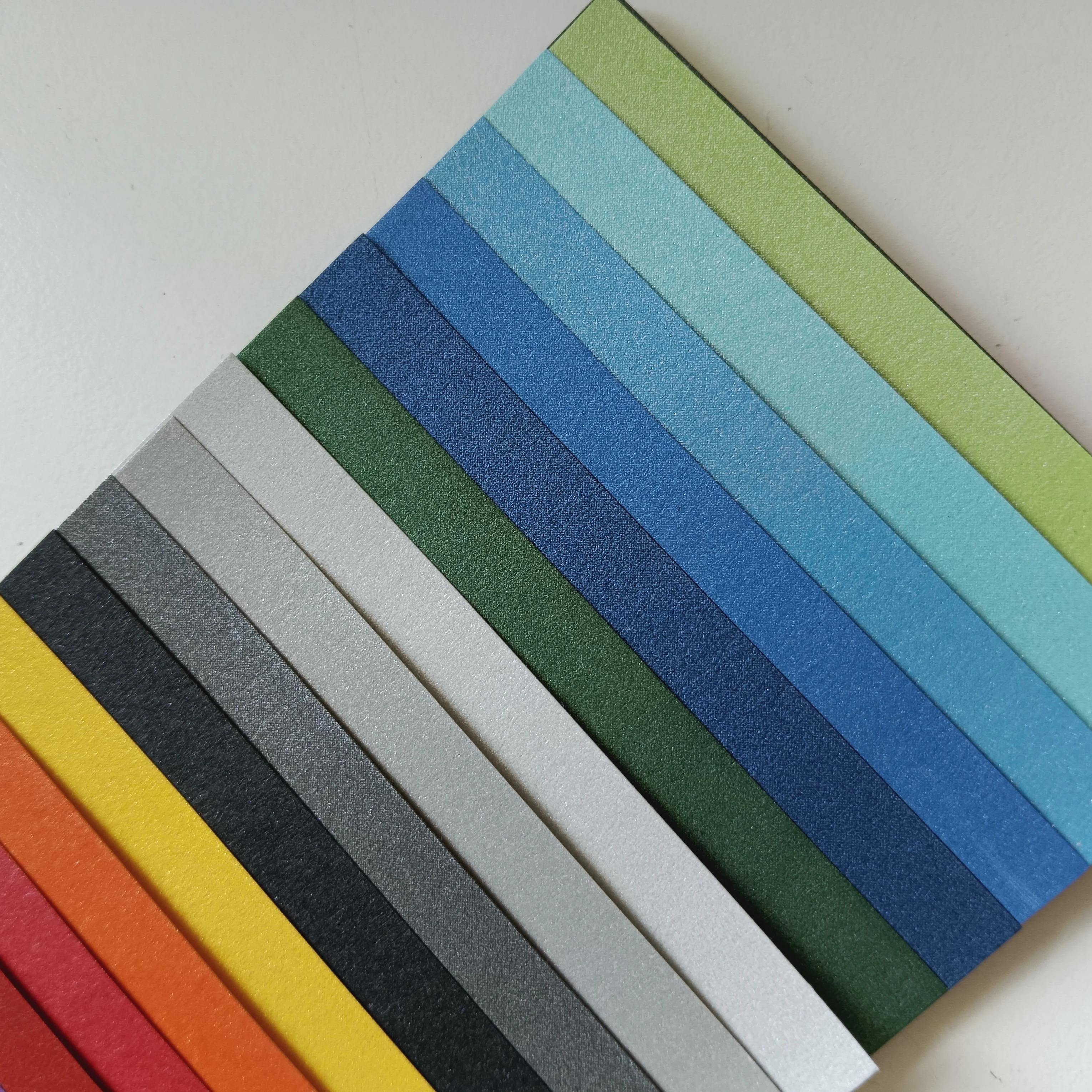 new arrival 120gsm one side color coated specialty fancy pearl paper for cover binding
