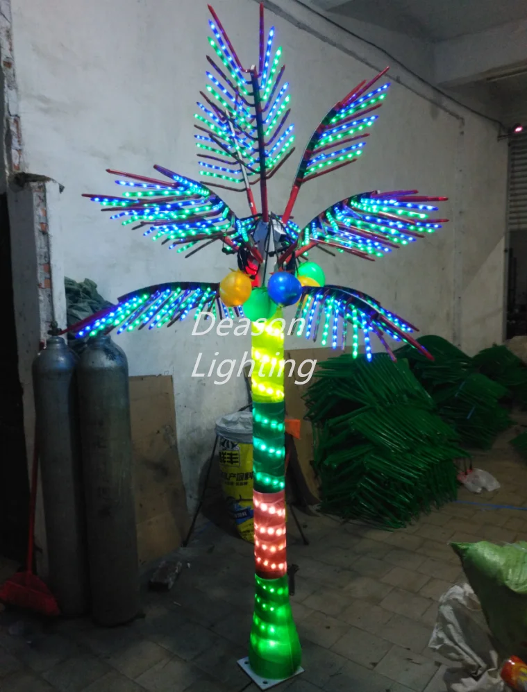 tiara coconut lighted palm tree light
