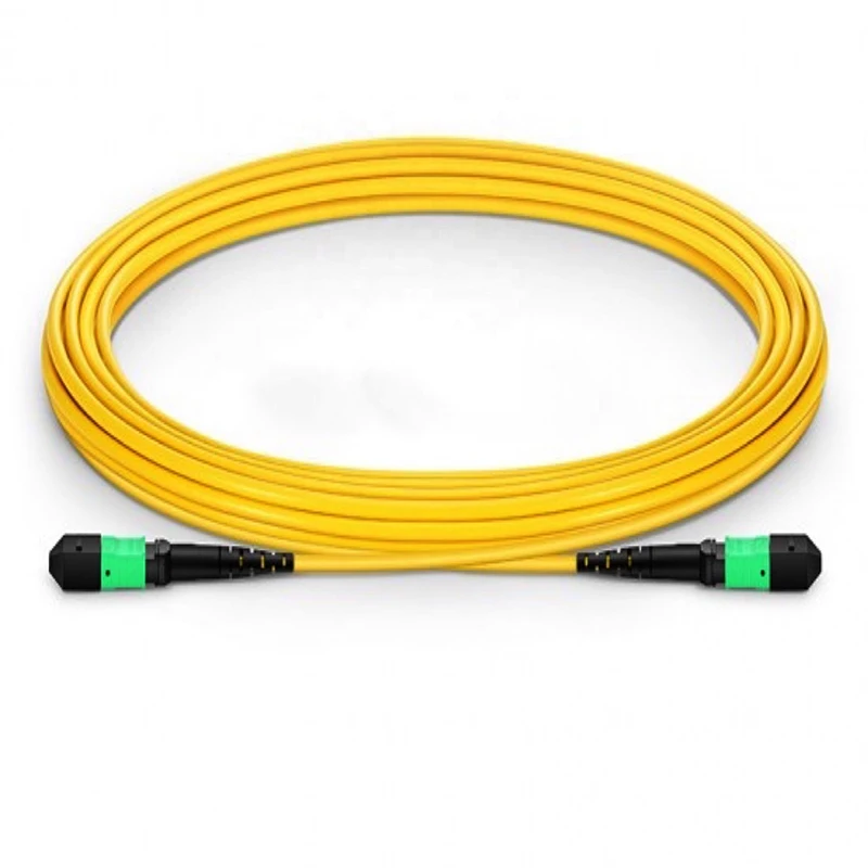 Оптическое волокно Mpo-mpo 12 ядер патч-корд SM волоконно-оптический патч-корд