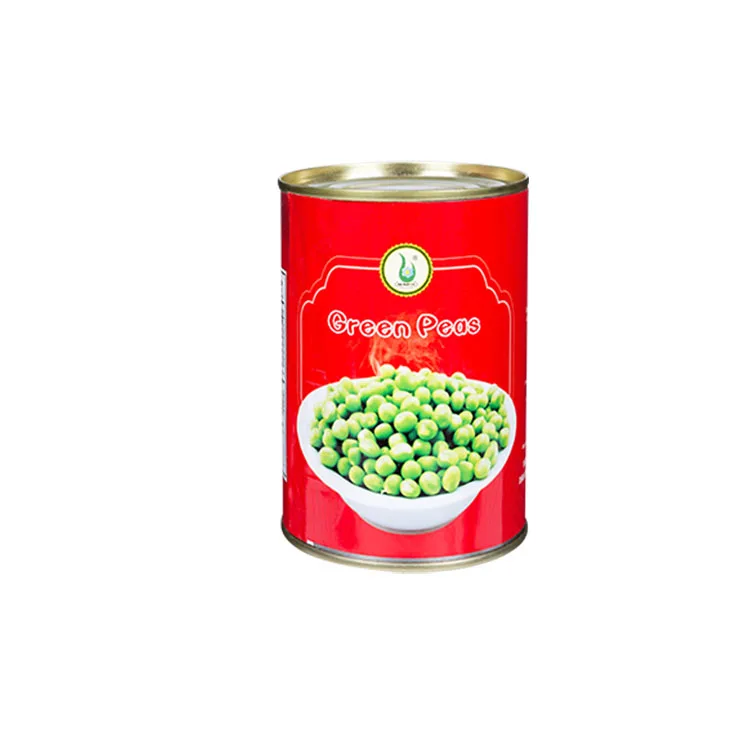 Chinese Good Quality Canned Vegetable 400g Green Peas From Fresh