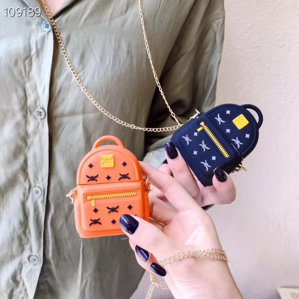  Модный дизайн mcm сумка airpod чехол hypebeast Дизайн для airpods 1