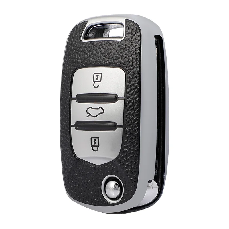 Car Key Cover TPU Car Remote Case Auto Smart Key Accessories Keychain for Baojune100 e200 530 510 310w 560 730 630Car KeyCovers