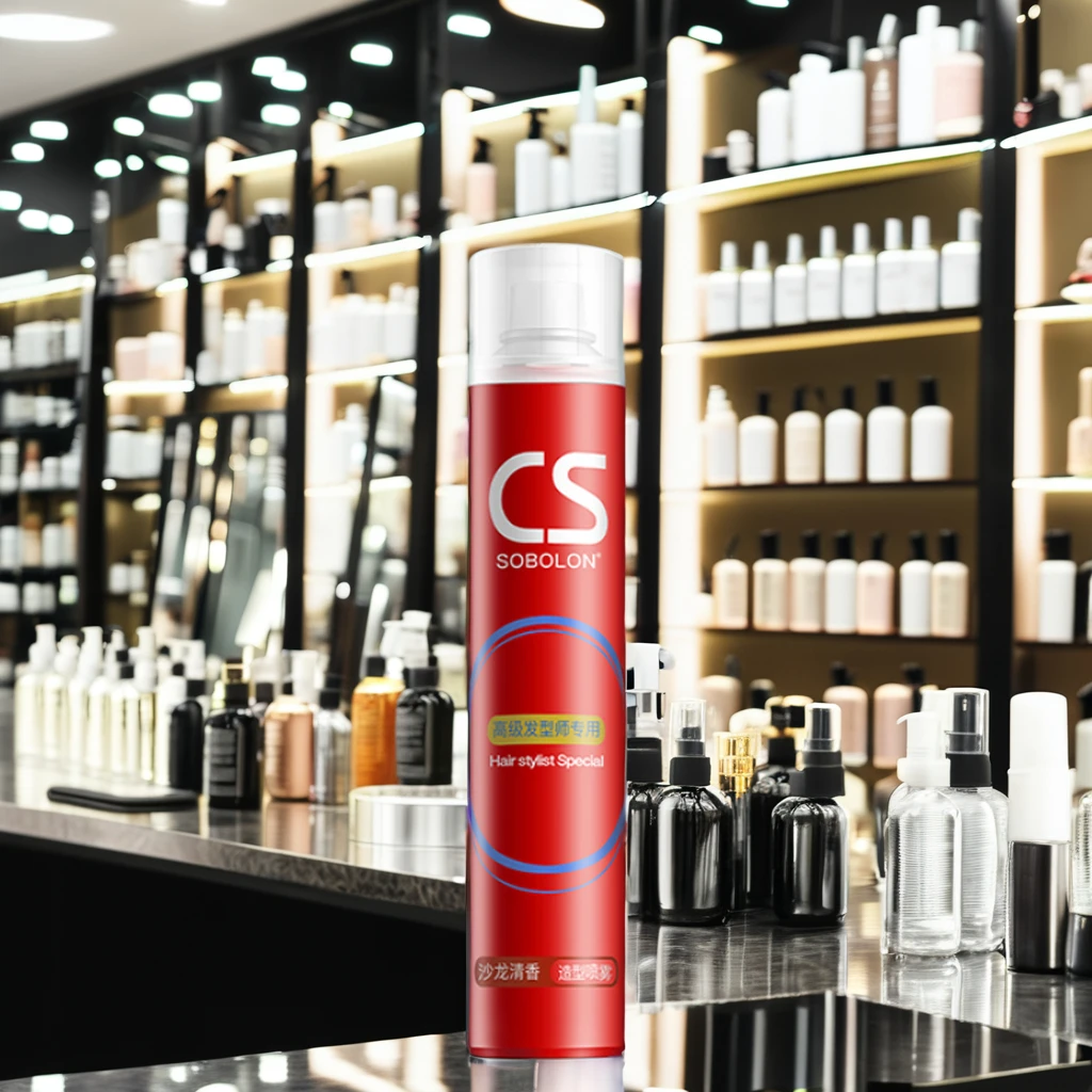 Popular Curls Hair Spray Private Label Hair Products Low MOQ Custom Logo Hair Spray Products