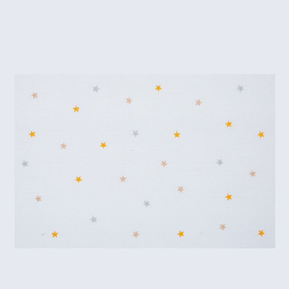 Many Colors Star Pattern Embroidered Table Mat Wholesale/decor Embroidery Coffee Table Placemat Mats & Pads Plastic Rectangle
