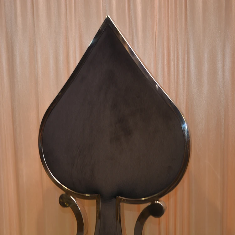 Heart-shaped Backrest Modern Design Wedding Furniture Good Chairs Events Chairs For Events Wedding Party