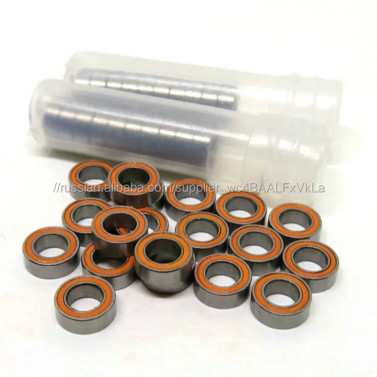 Рыболовные катушки SMR74C-2RS SMR74C-2OS нержавеющая сталь керамические гибридные оранжевые герметичные подшипники 4x7x2 5 мм