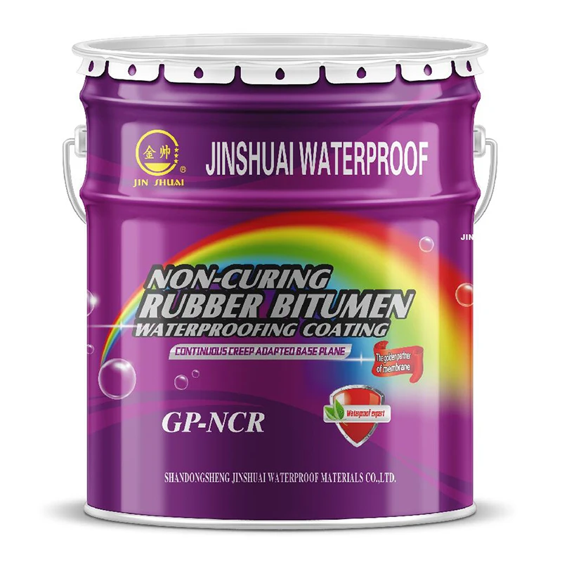 Non Curing Rubber Asphalt Roof Spray Waterproof Coating