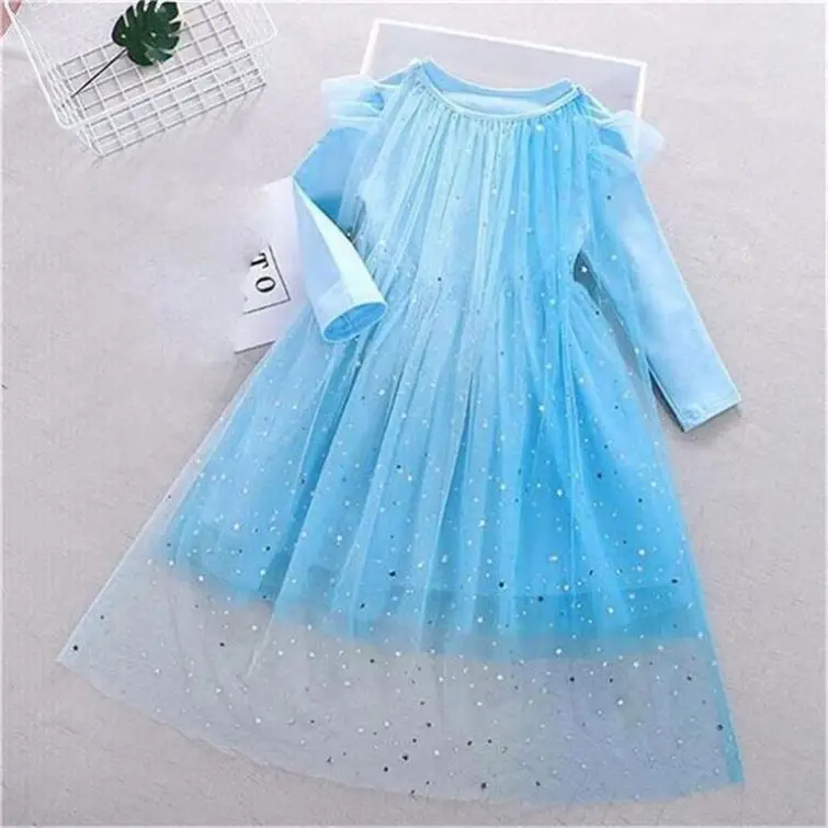 Simple Custom 4 Years Old Prences 6Year Girl Baby Dress Tween Girls Dresses