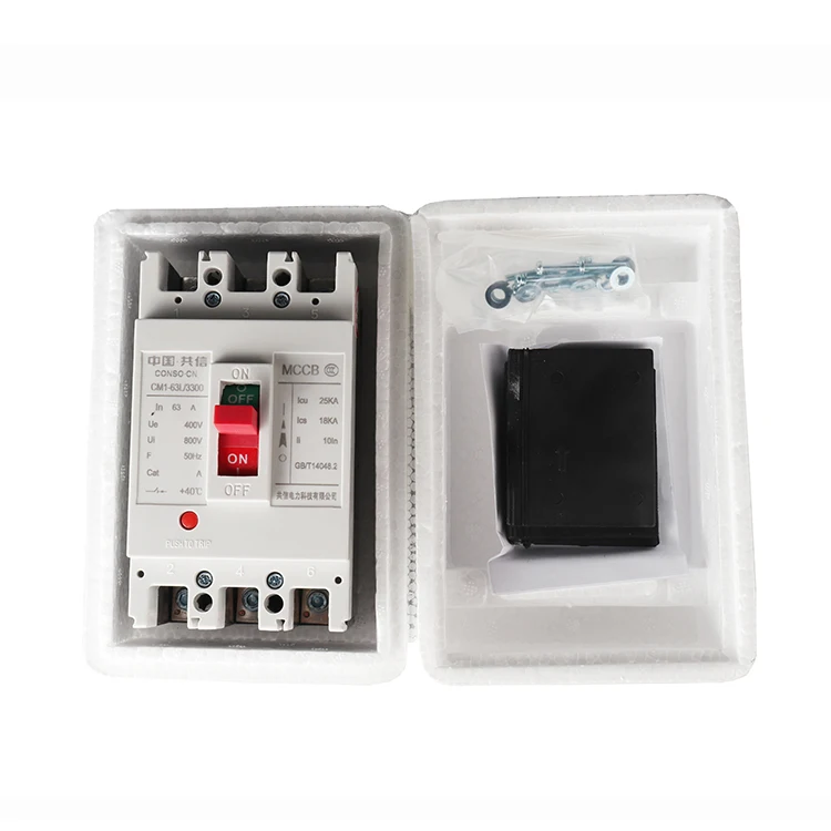 Mccb 3 and 4 Moulded Case Yueqing, Wenzhou 4p 16 20 32 Amp 20a 32a 40a 64a 60a 63a 3p Ten Mccb 25ka 63a 50a 30a 32a 3p 4p 750 V