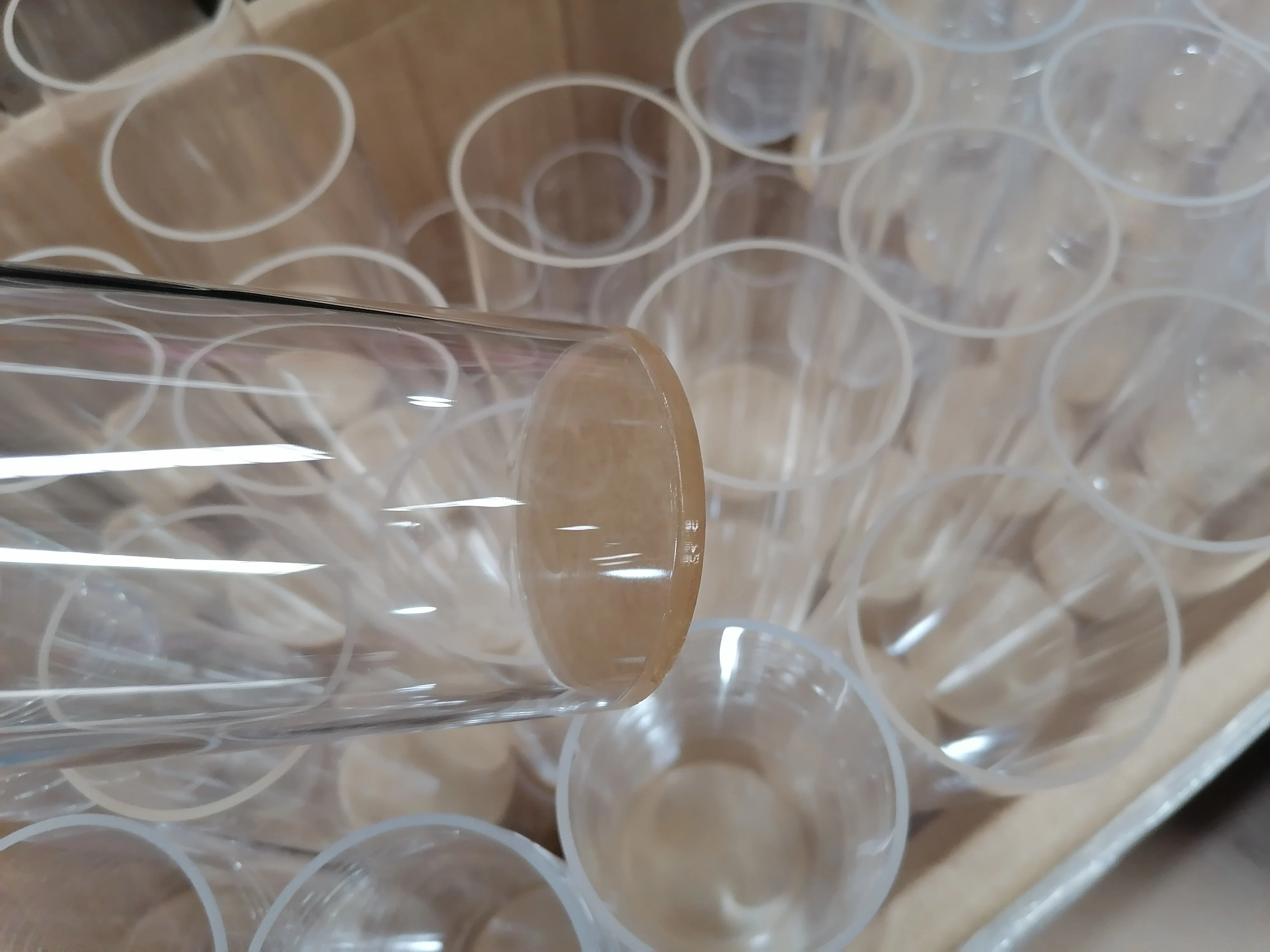 Amazing Modern Table plastic Round Crystal Cylinder Clear Acrylic Flower Vase for Wedding Flowers Decorations Home Table Office