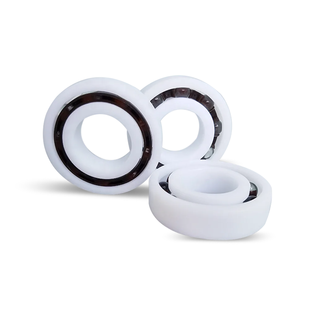 SLGR-BRAH011 6204 Plastic Nylon Bearing PA6 POM Deep Groove Ball Bearing Good Wear Resistance