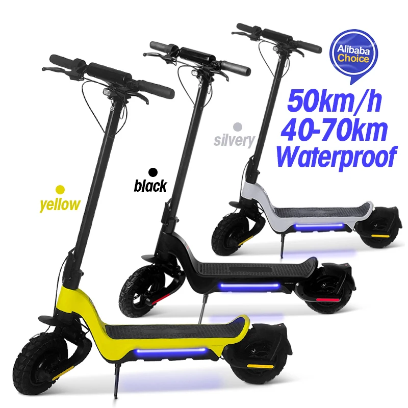 10 Inch Wholesale Electric Scooter Dual Shock Absorber Electric Scooters 13ah 15ah 18Ah Long Range Electric Scooter For Adult