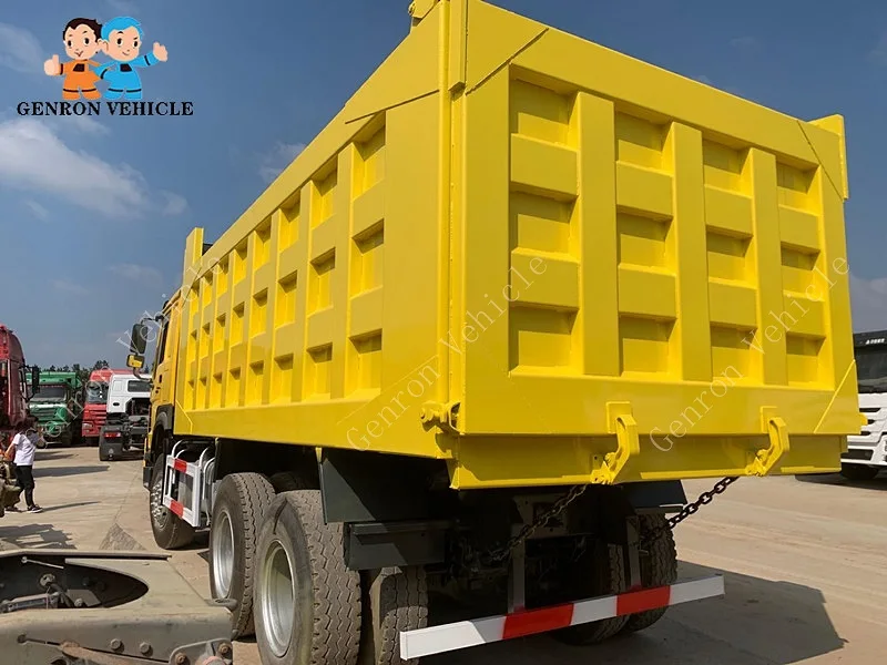  Китайский высококачественный грузовик Howo 51 - 60t 7500*2450*3450 мм б/у самосвал для продажи в