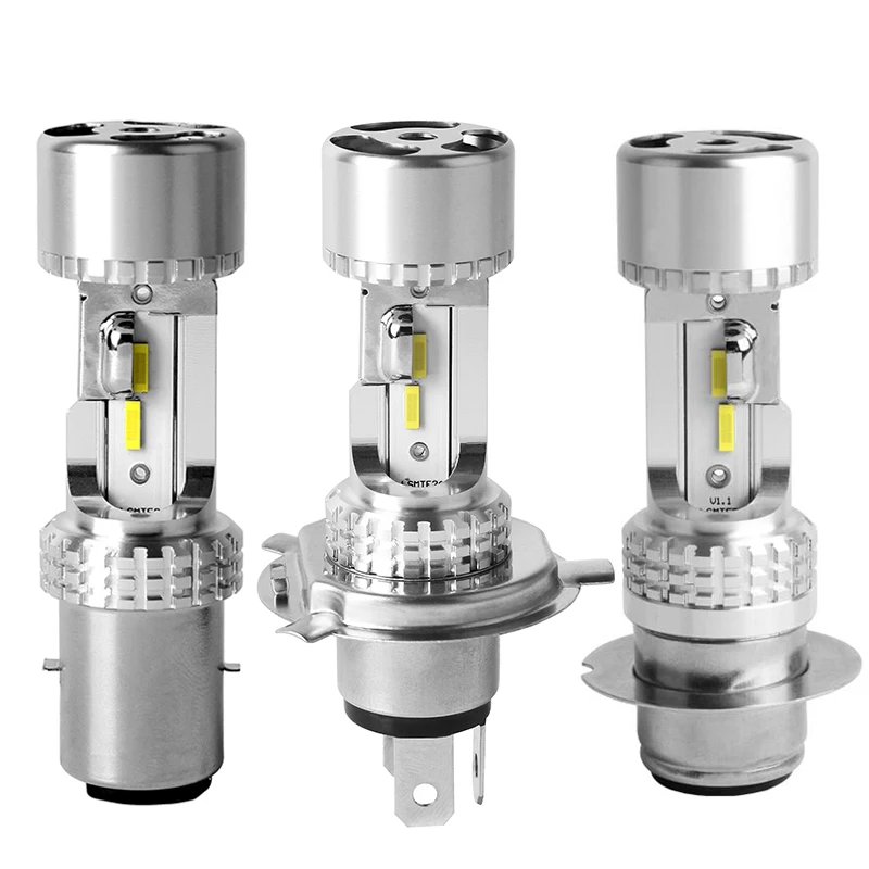 MOTO LED All in one with fan 40W 4000LM White 6000K motorbike LED headlight led motorcycle hi/lo beam lights BA20D H6 H4 P15D