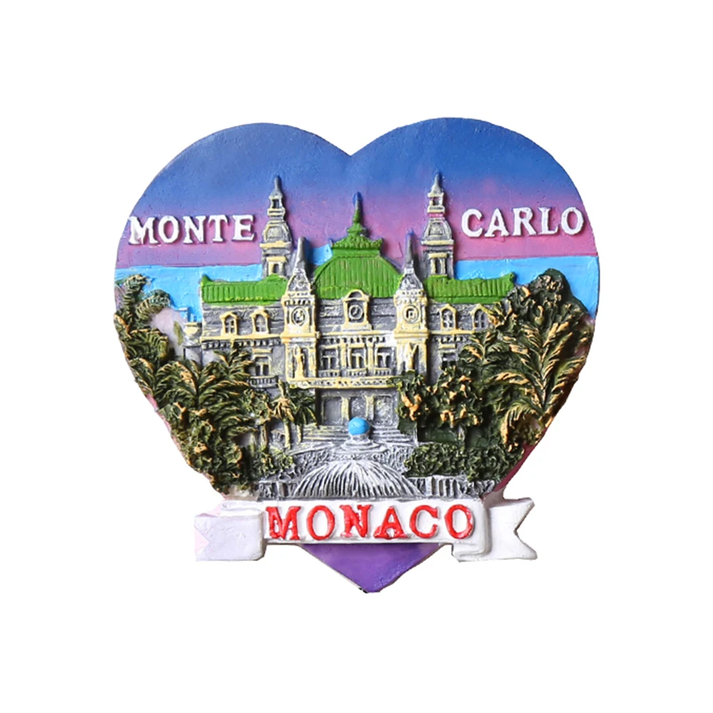 Professional Thailand Tourist Souvenir Beach Resin Travel Souvenir Resin Fridge Magnet