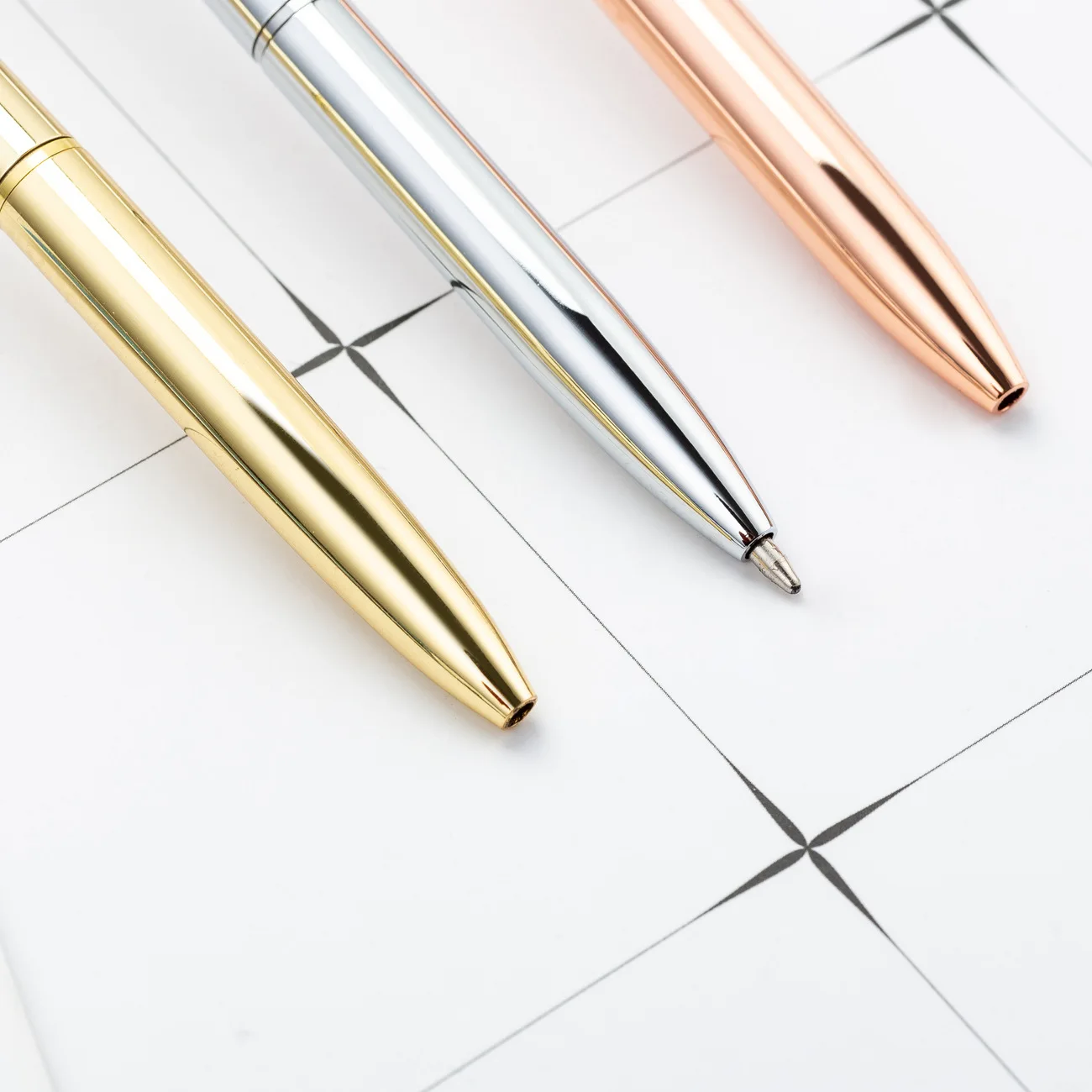 Custom Logo 0.5 mm Ballpoint Signature Wedding Diamond Pen